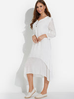 Custom Ladies V-Neck Maxi Dress