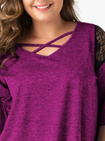 Custom Womens Short Sleeve Plus Size Tops