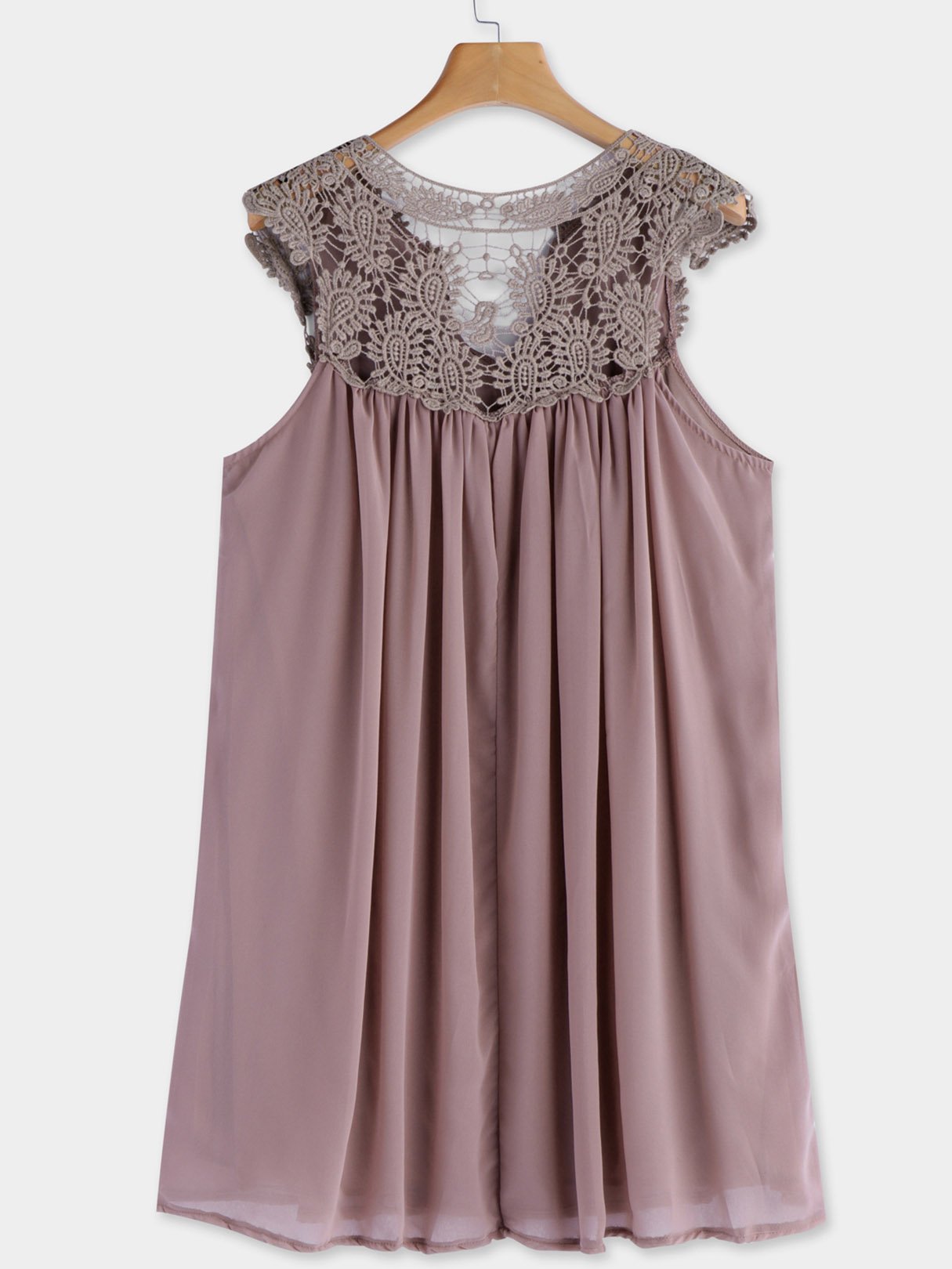 NEW FEELING Womens Coffee Midi Dresses