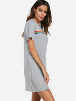 OEM Ladies Grey Casual Dresses