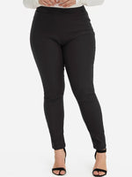 NEW FEELING Womens Black Plus Size Bottoms