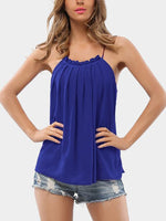 OEM ODM Ladies Blue Camis