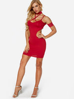 OEM ODM Black Velvet Halter Dress