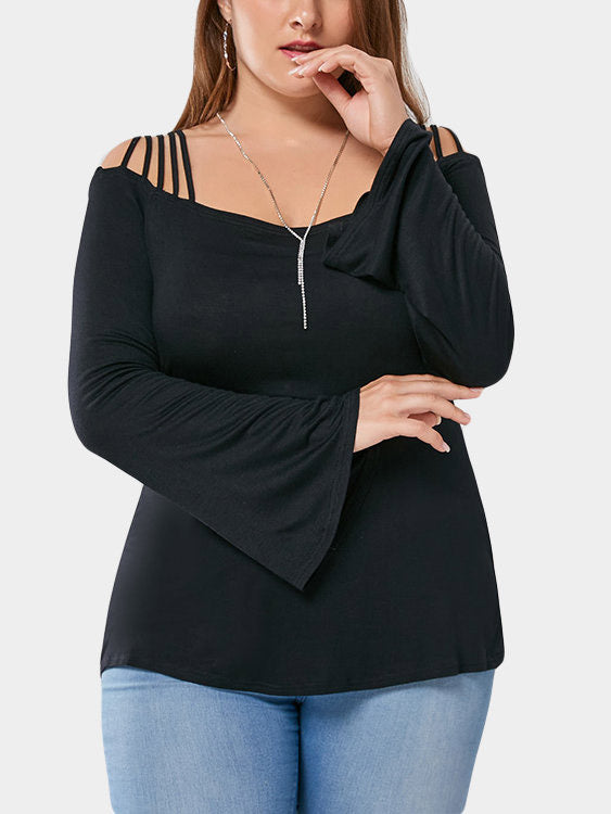 ODM Ladies Long Sleeve Plus Size Tops
