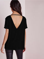 OEM Ladies Black T-Shirts