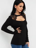 OEM Ladies Black T-Shirts