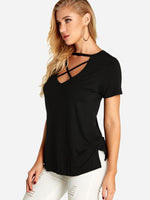 ODM Ladies Short Sleeve T-Shirts