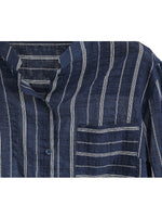 OEM Ladies Blue Plus Size Tops