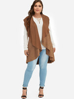 OEM ODM Womens Sleeveless Plus Size Coats & Jackets
