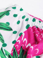 Custom Off White Floral Dress