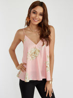 OEM Ladies Pink Camis