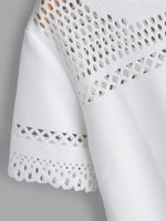 ODM Ladies Short Sleeve Plus Size Tops