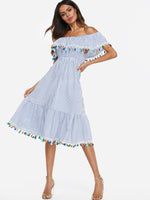 ODM Ladies Sleeveless Dresses
