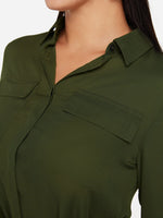 OEM ODM Womens Long Sleeve Shirt Dress