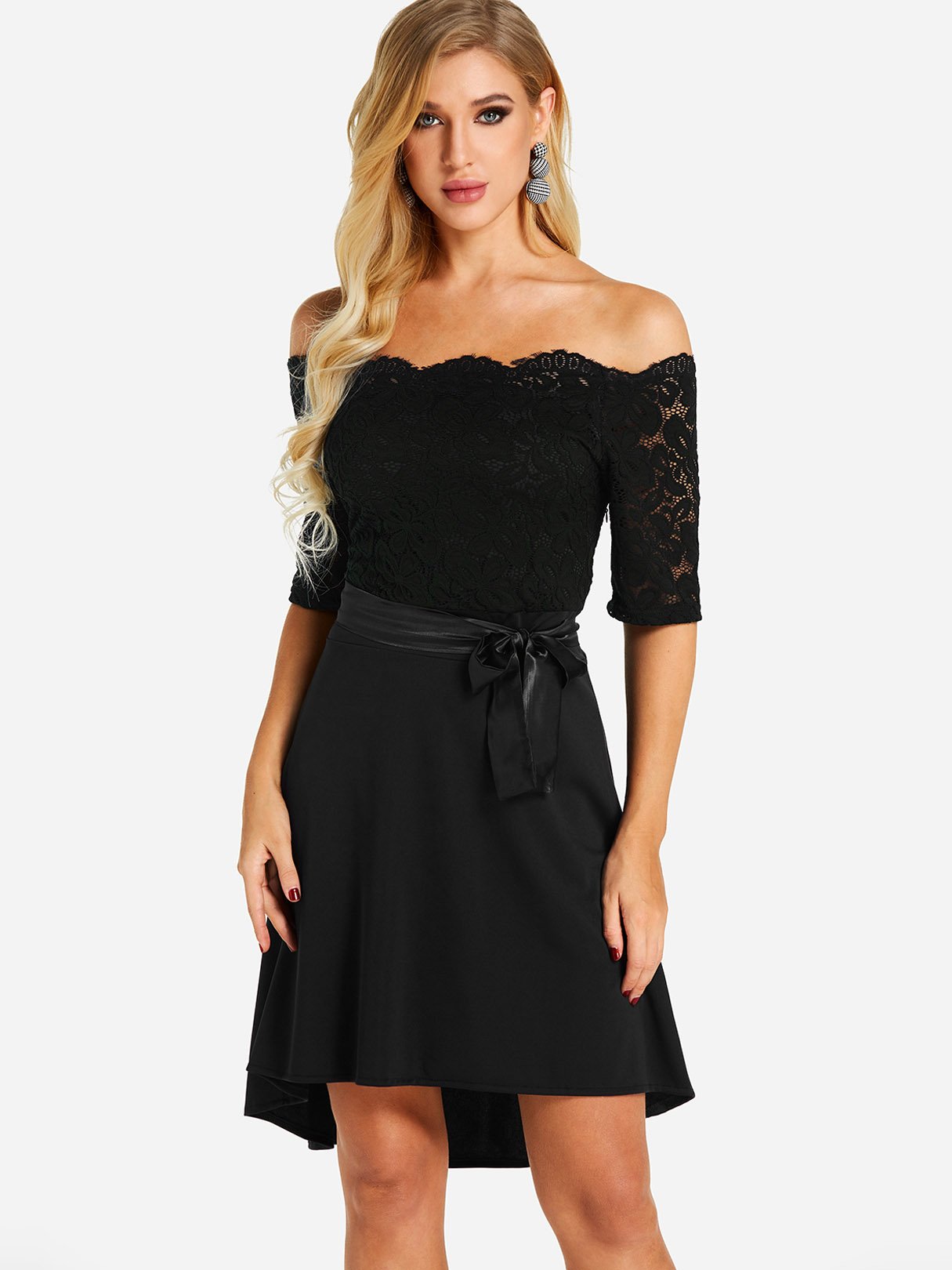 ODM Ladies Half Sleeve Dresses