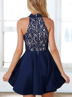 NEW FEELING Womens Navy Mini Dresses
