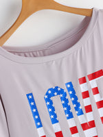 ODM Ladies Short Sleeve Plus Size Tops