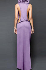 OEM ODM Womens Purple Maxi Dresses