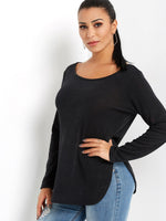 OEM Ladies Black T-Shirts