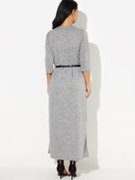 NEW FEELING Womens Grey Maxi Dresses