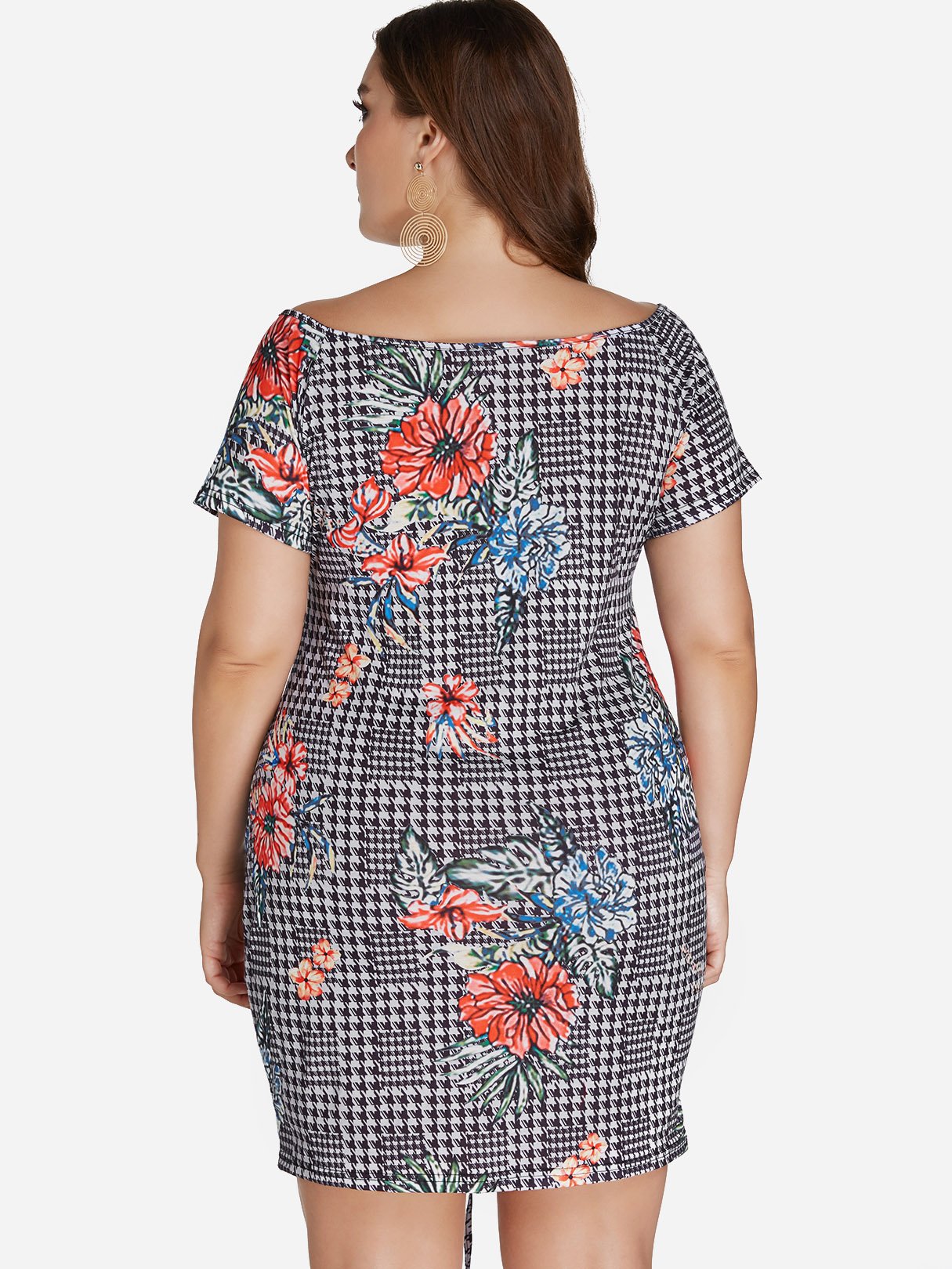 NEW FEELING Womens Multi Plus Size Dresses