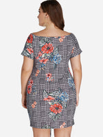 NEW FEELING Womens Multi Plus Size Dresses