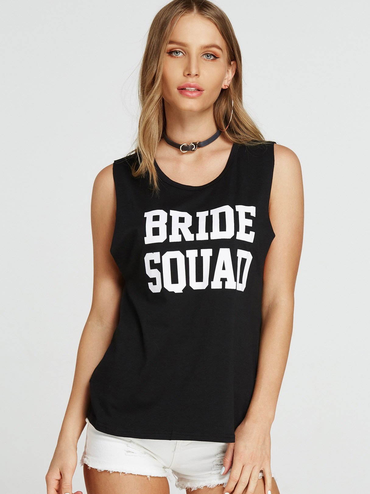 OEM Ladies Black Camis