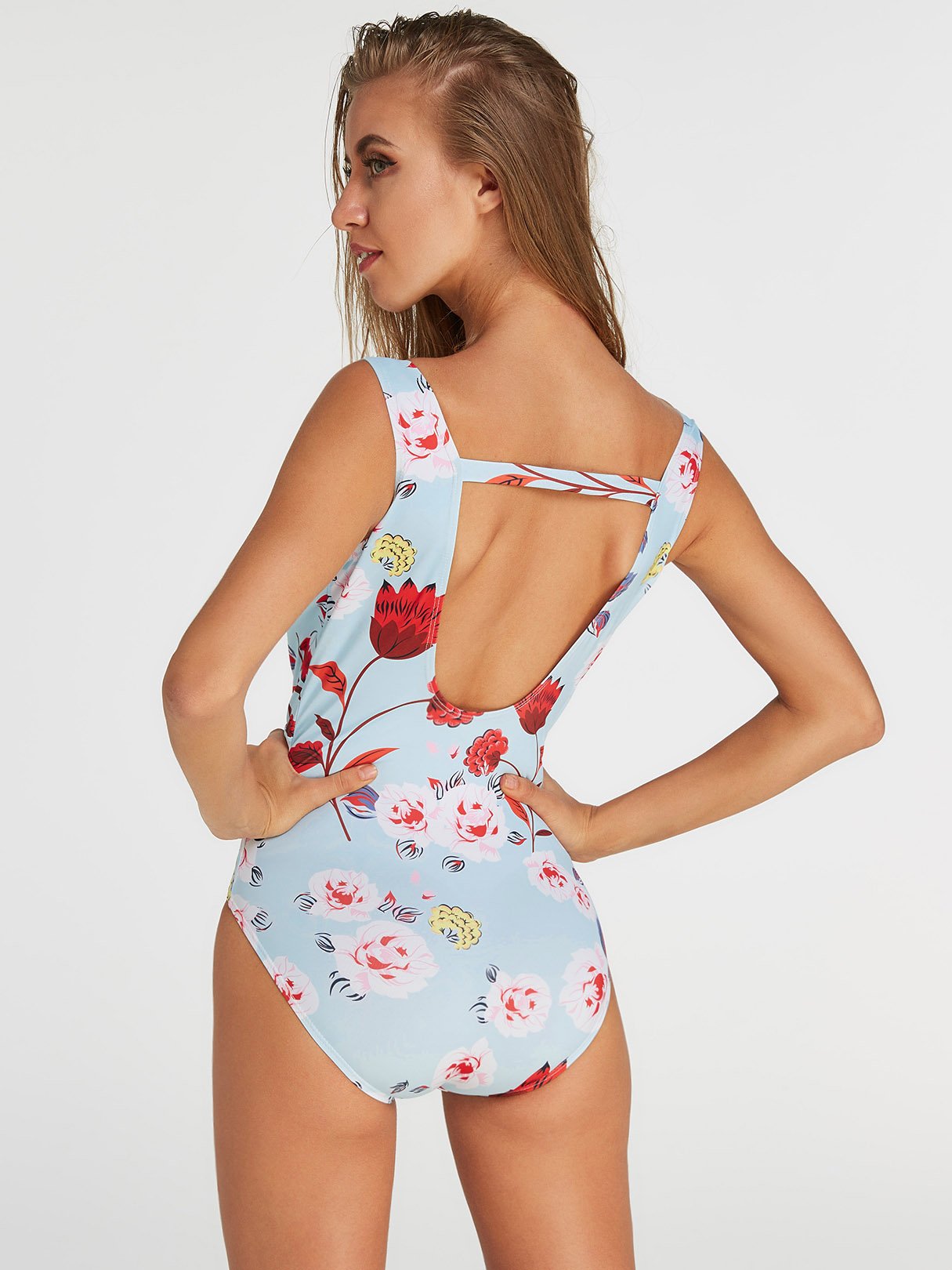 OEM ODM Ladies Blue One-Pieces