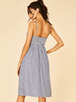 ODM Ladies Sleeveless Midi Dresses
