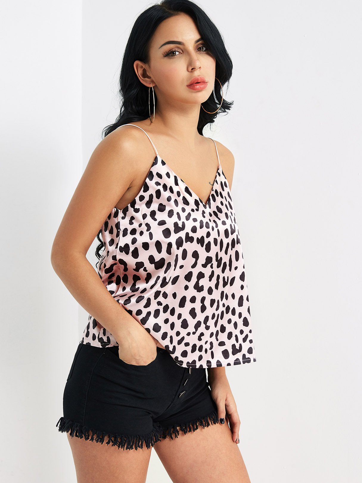 Custom Womens Leopard Camis