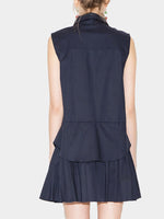 NEW FEELING Womens Navy Shirt Dresses