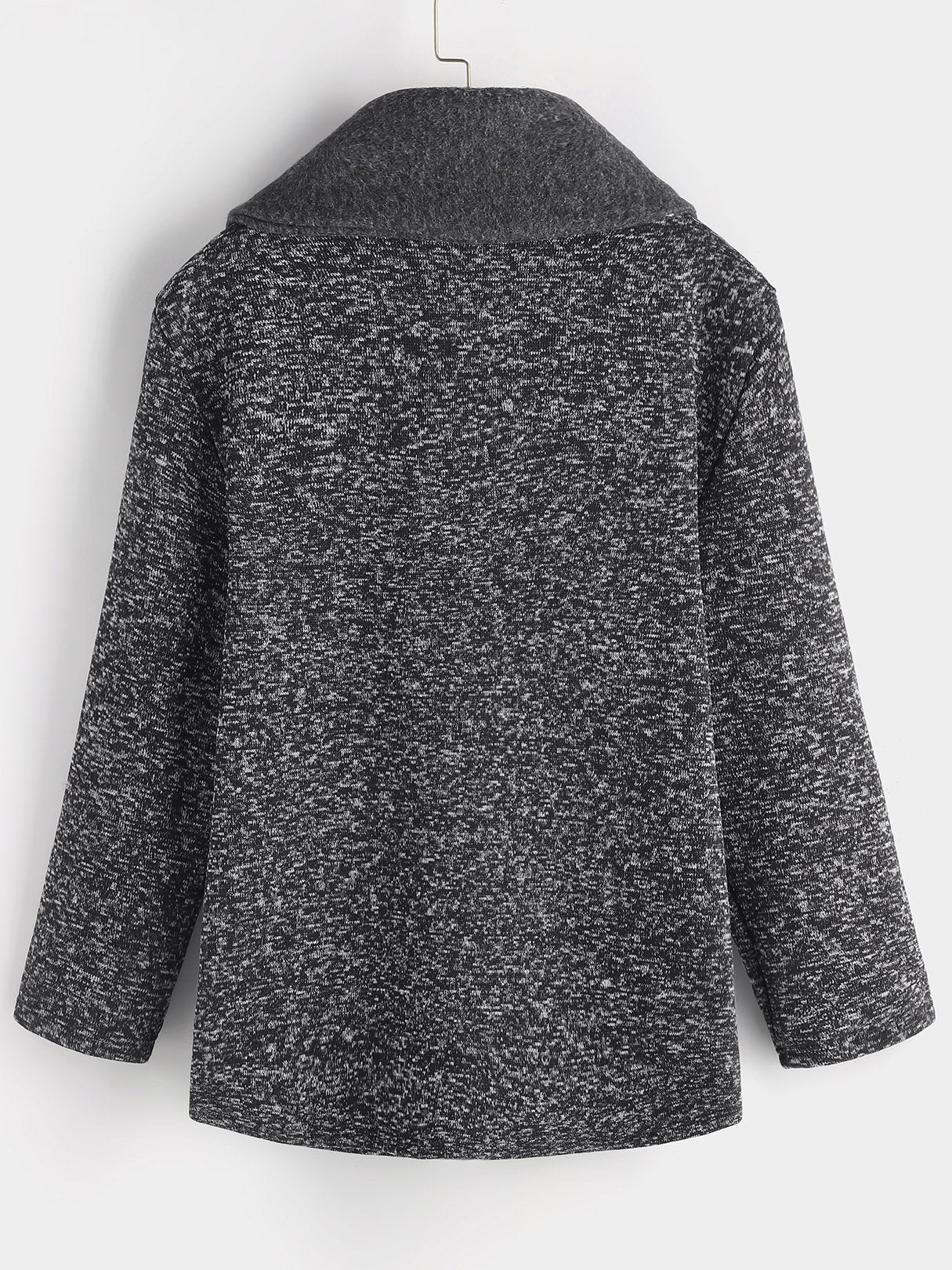 NEW FEELING Womens Black Plus Size Coats & Jackets