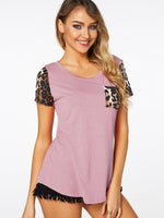 OEM ODM Womens Pink T-Shirts