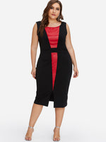 OEM ODM Womens Blue Plus Size Dresses