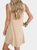 NEW FEELING Womens Apricot Mini Dresses