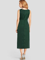 ODM Ladies Sleeveless Midi Dresses