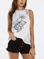 Custom Womens Black Camis