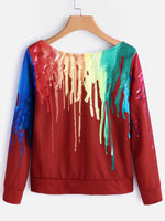 NEW FEELING Womens Red T-Shirts
