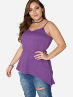 OEM ODM Womens Purple Plus Size Tops