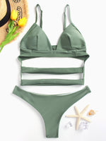Wholesale Cut Out Two Piece Bikinis