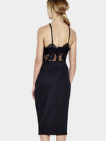 NEW FEELING Womens Black Midi Dresses