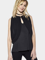 Wholesale Cold Shoulder Black Camis