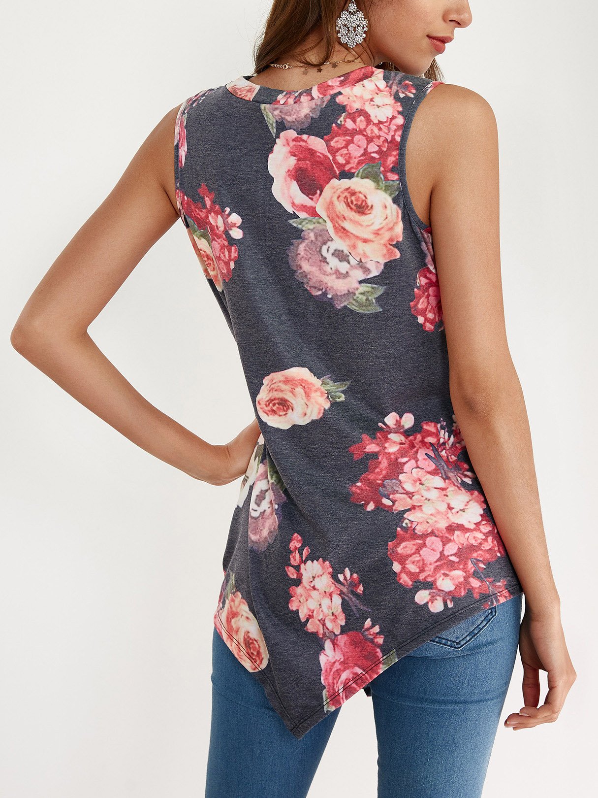 NEW FEELING Womens Blue Camis