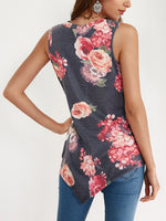 NEW FEELING Womens Blue Camis
