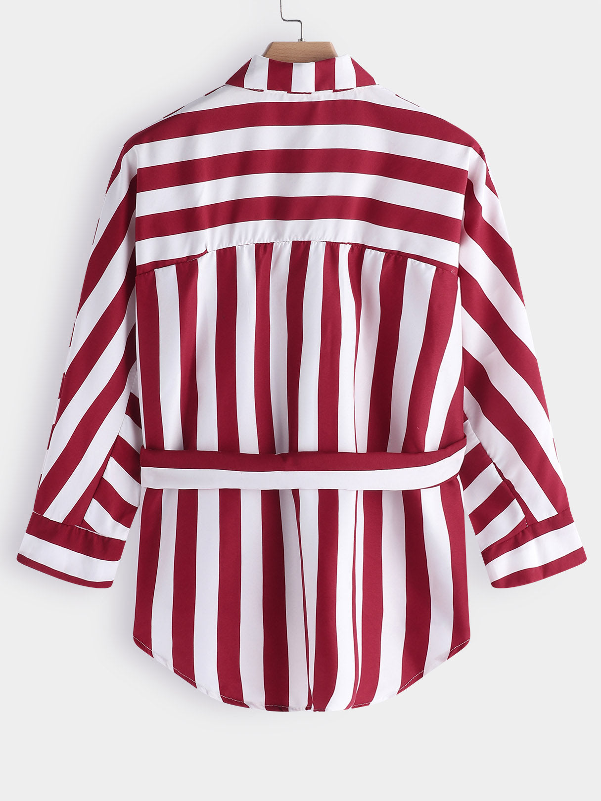 NEW FEELING Womens Striped Plus Size Tops