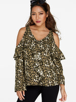 OEM Ladies Leopard T-Shirts