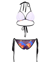 NEW FEELING Womens Multi Bikinis