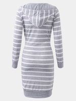 NEW FEELING Womens Grey Casual Dresses
