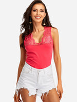 OEM Ladies Red Camis