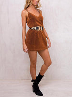 ODM Ladies Sleeveless Mini Dresses